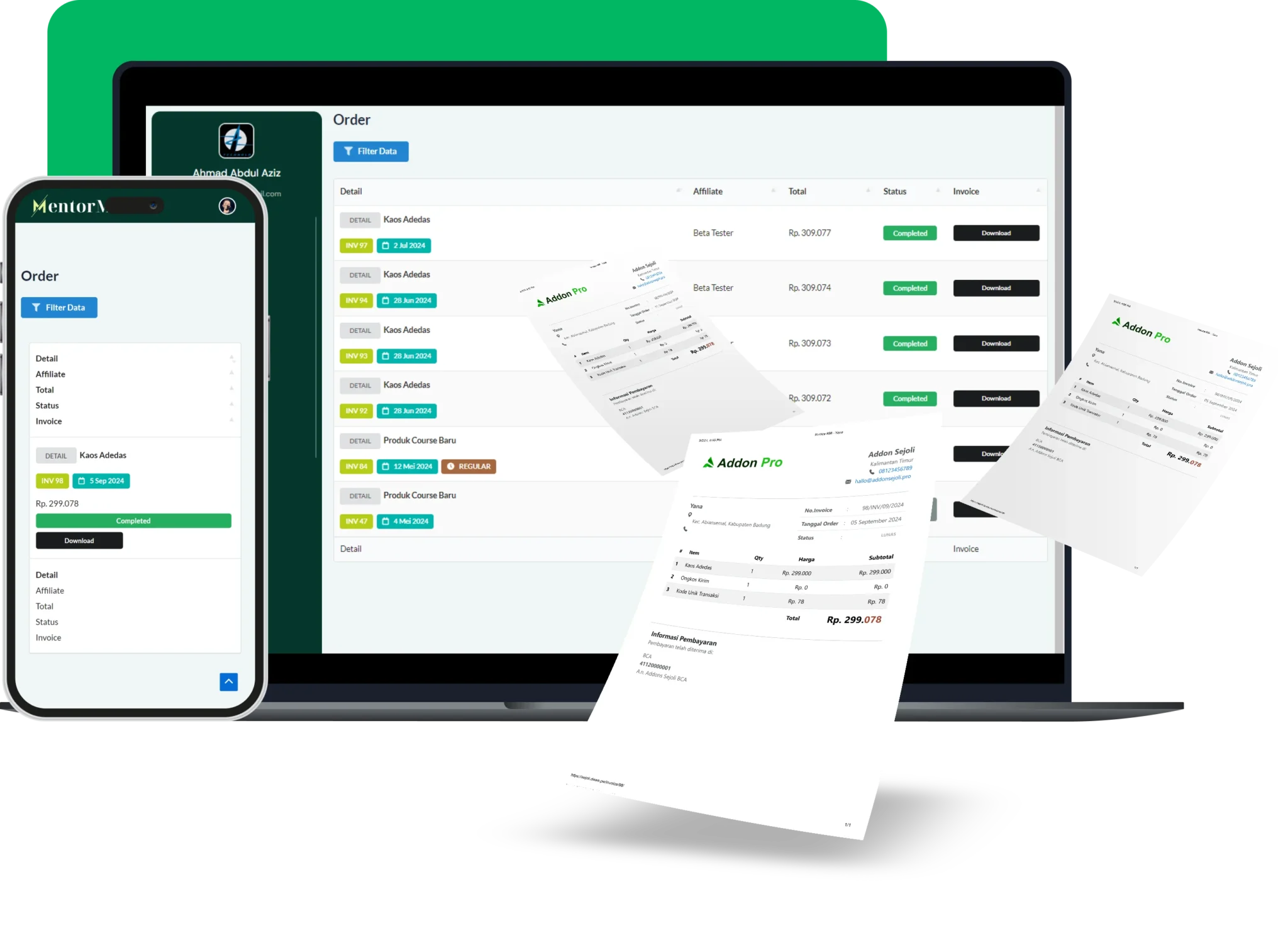 Addon Sejoli Invoice