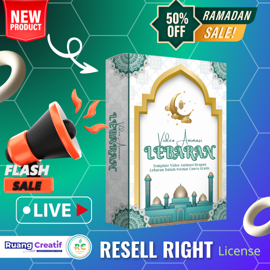 vidio animasi lebaran